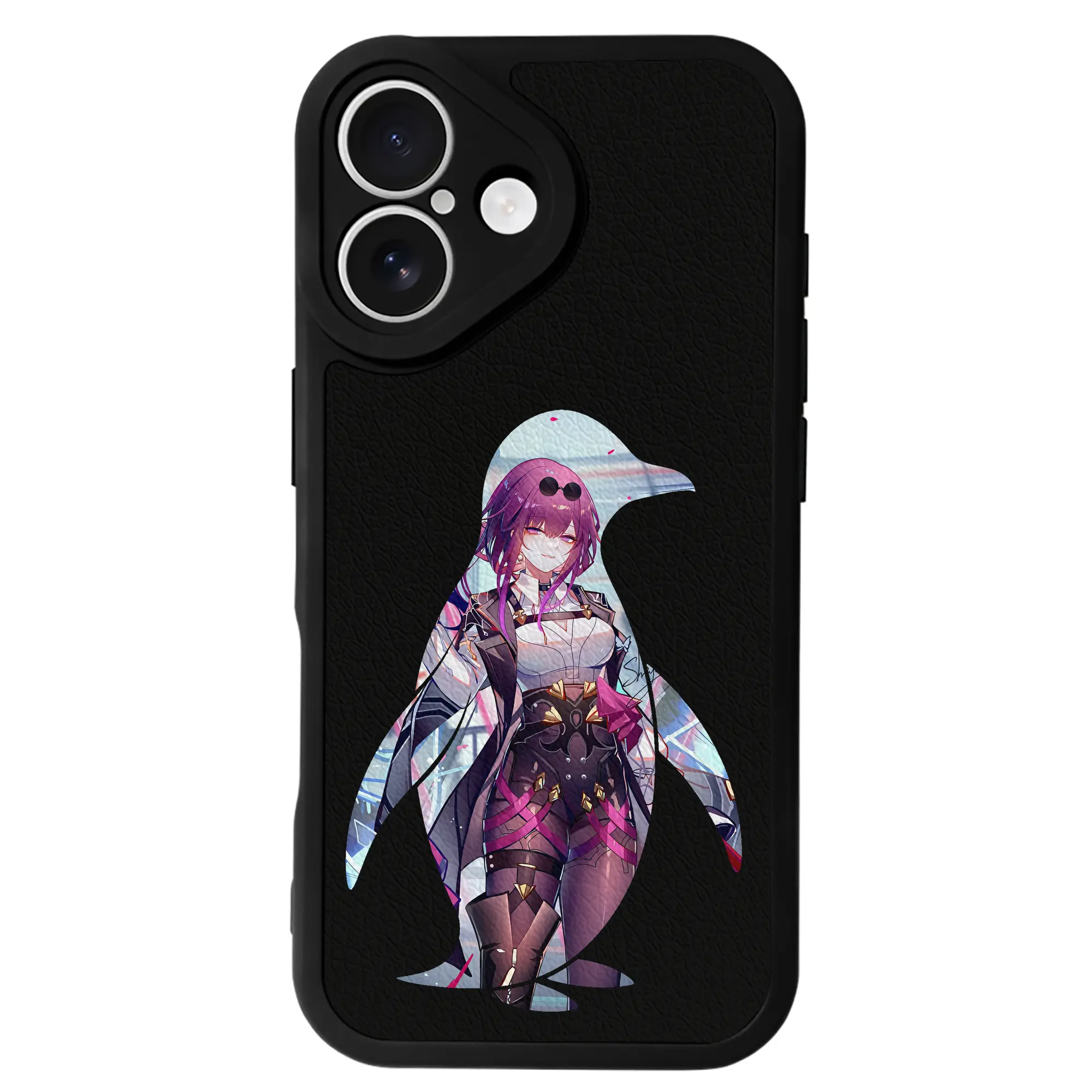 崩壊：スターレイル グッズ カフカ - IPhone 16シリーズ対応 ・ シリコンスマホケース ・ レザー調 ・ 高精度フィット ・ 耐衝撃 ・ ワイヤレス充電対応 ・ 精密カット